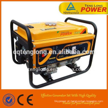 Chongqing factory 6.5kw 12 volt dc gasoline power small portable generator for sale